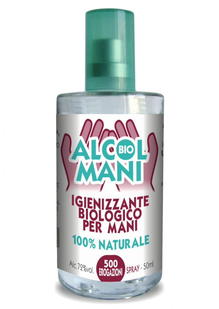 Alcospray - Spray Igienizzante Multiuso con Alcool al 75% - 50 ml